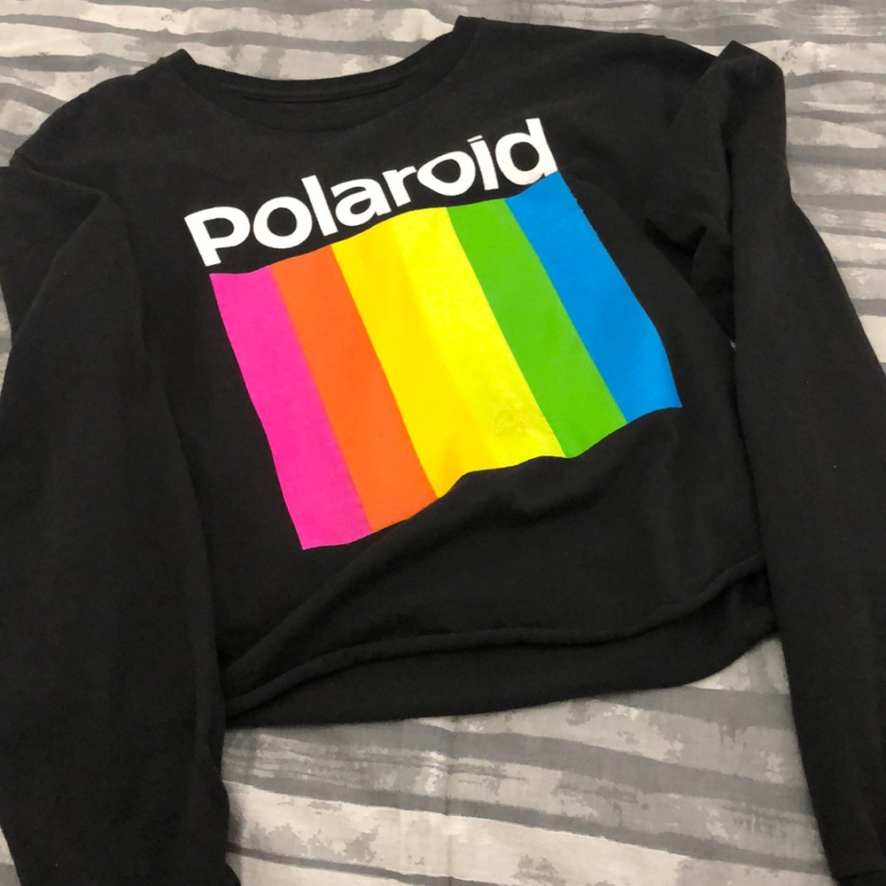 polaroid crewneck
